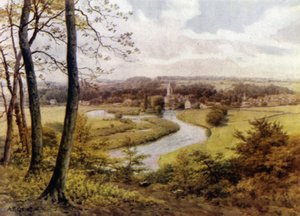 Marlow vanuit Quarry Woods
